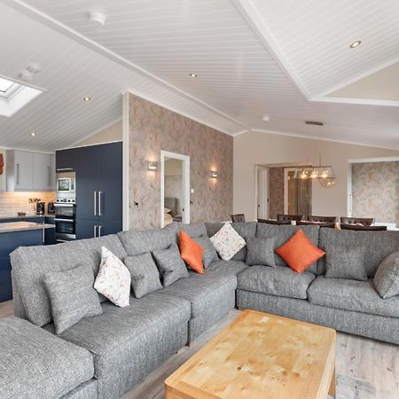 Valley View Lodge - Luxury Lodge, Hot Tub, Close To Beach Penally 외부 사진