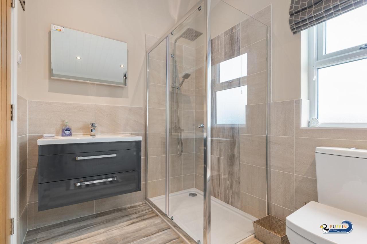 Valley View Lodge - Luxury Lodge, Hot Tub, Close To Beach Penally 외부 사진